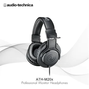 Audio-Technica ATH-M20x — Headphone Monitor Studio Terbaik Entry Level
