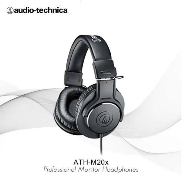 9539e685863cfd965fd2bc798649e2f7 Audio-Technica ATH-M20x — Headphone Monitor Studio Terbaik Entry Level