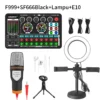Onered F999 Sound Card Mixer Bluetooth — Audio Interface Live Streaming Profesional