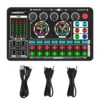 Onered F999 Sound Card Mixer Bluetooth — Audio Interface Live Streaming Profesional