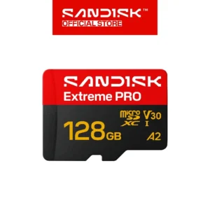 SanDisk Extreme Pro 128GB microSDXC & Kartu Memori 4K UHD Kecepatan Tinggi